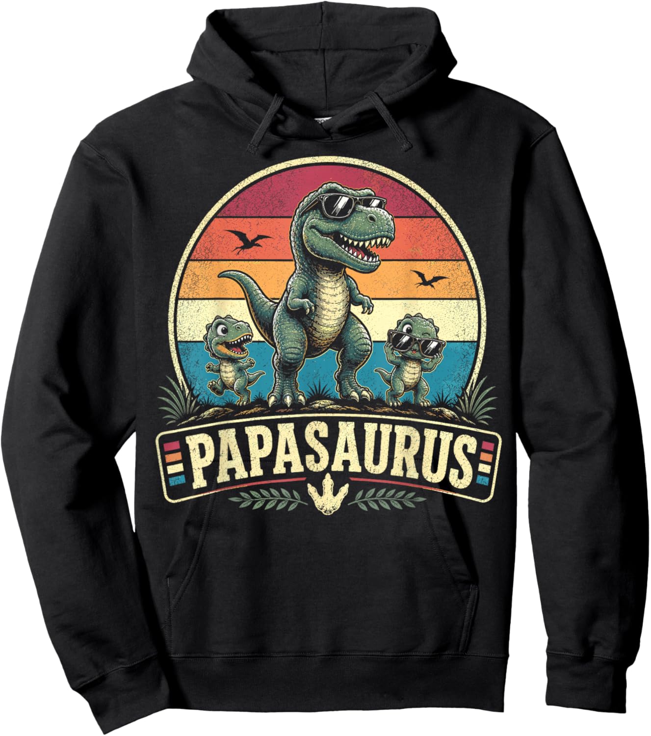 Papa Shirt Lustig Papa Geburtstag Vater Spruch Geschenk Papa Hoodie - Hoodie | Black