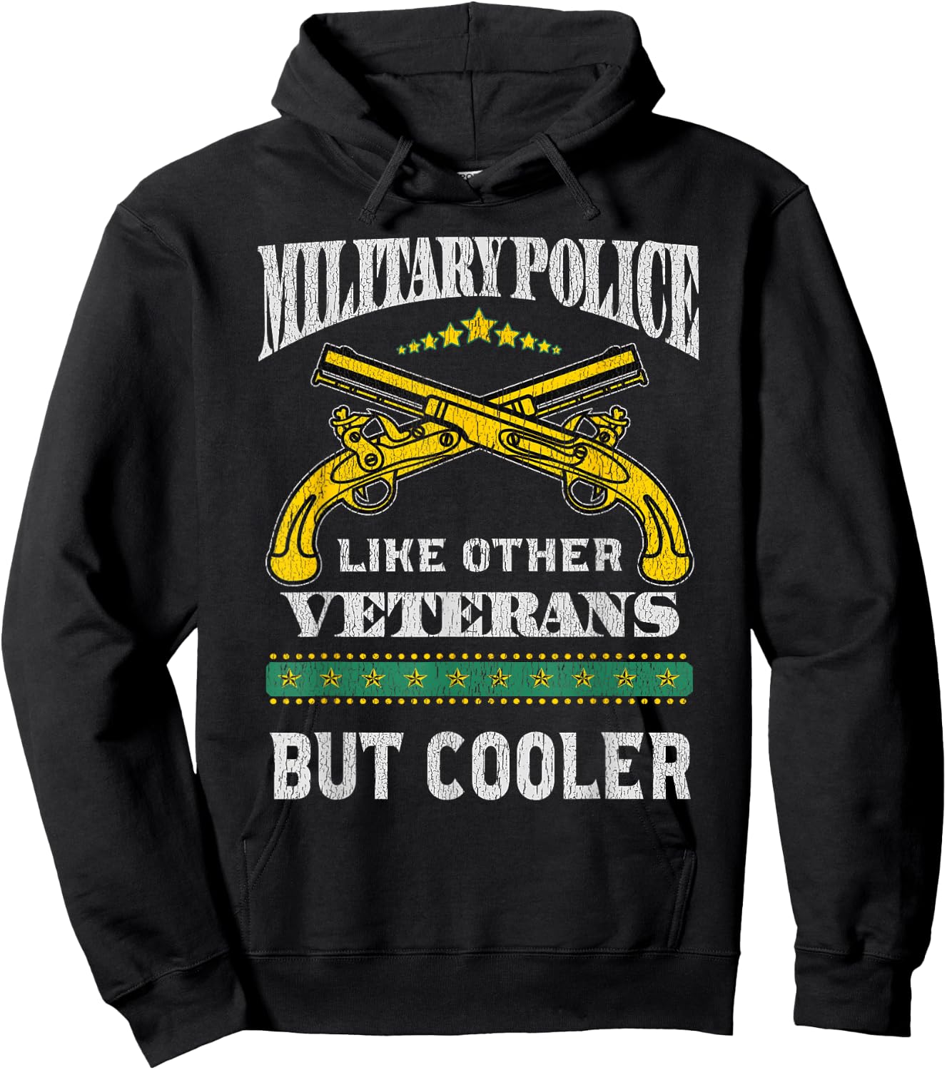 Military Police like other Veterans but cooler MP Veteran Hoodie - Hoodie | Black