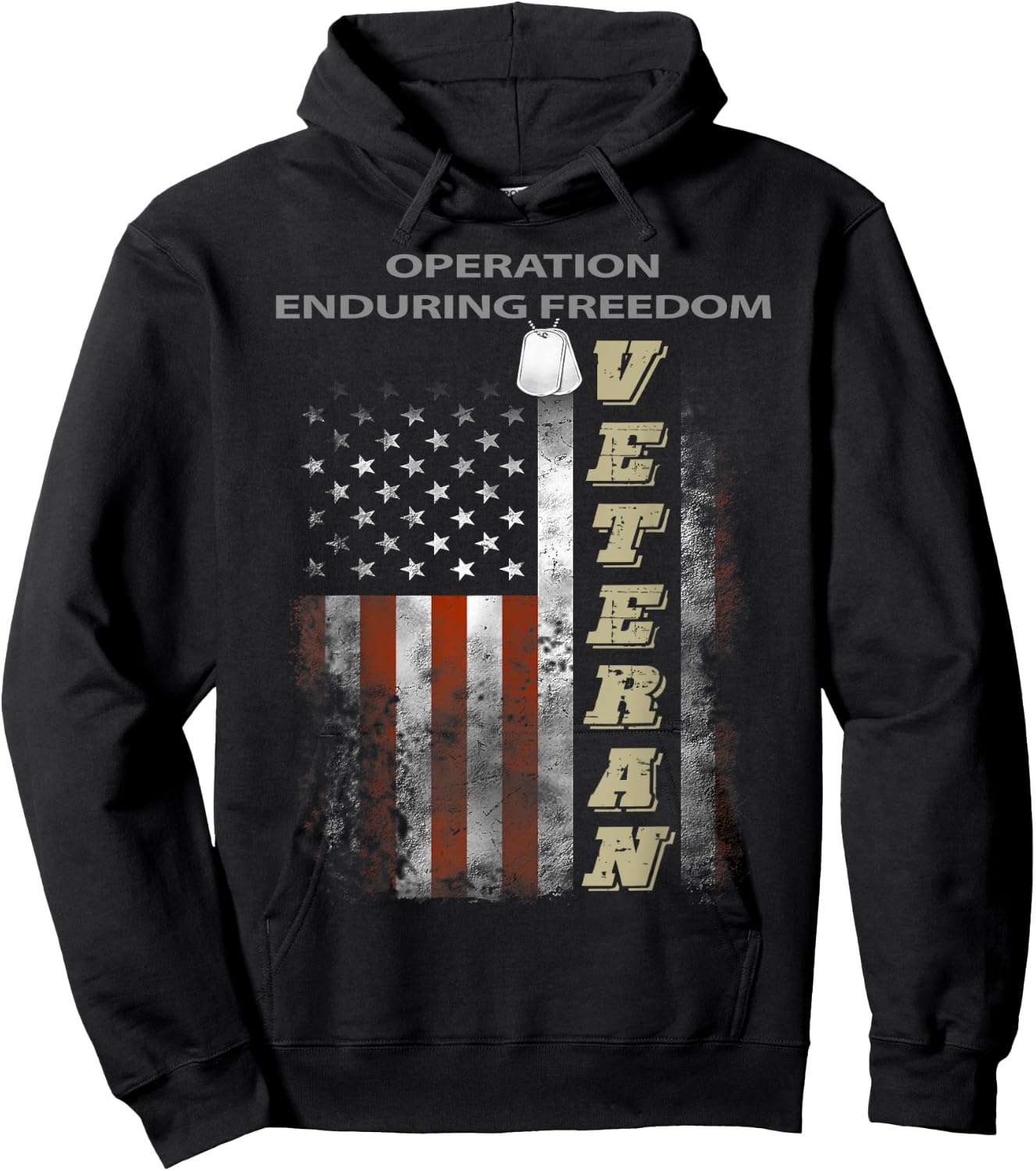 Operation Enduring Freedom Veteran Hoodie - Hoodie | Black