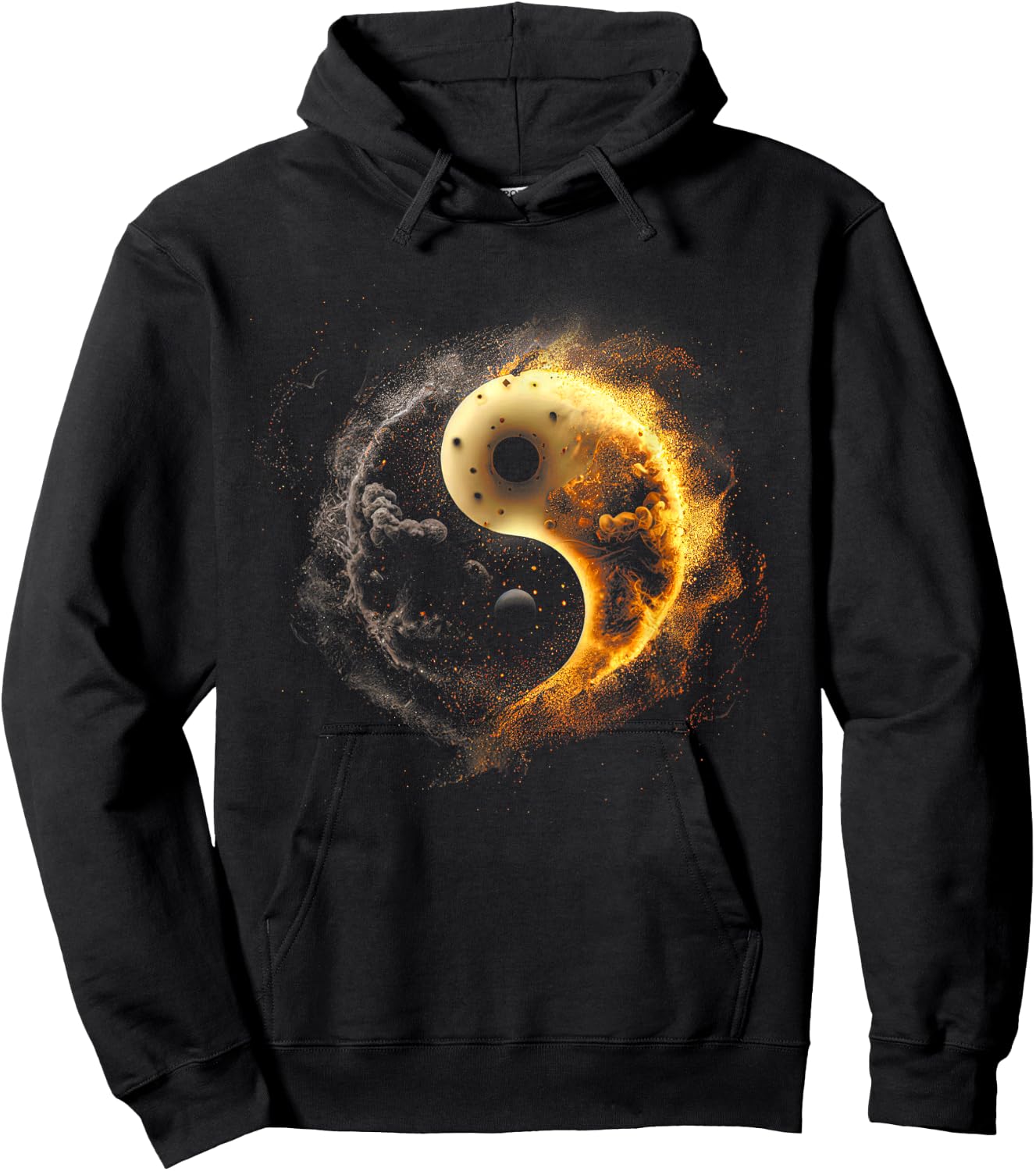 Yin Yang Hoodie - Hoodie | Black