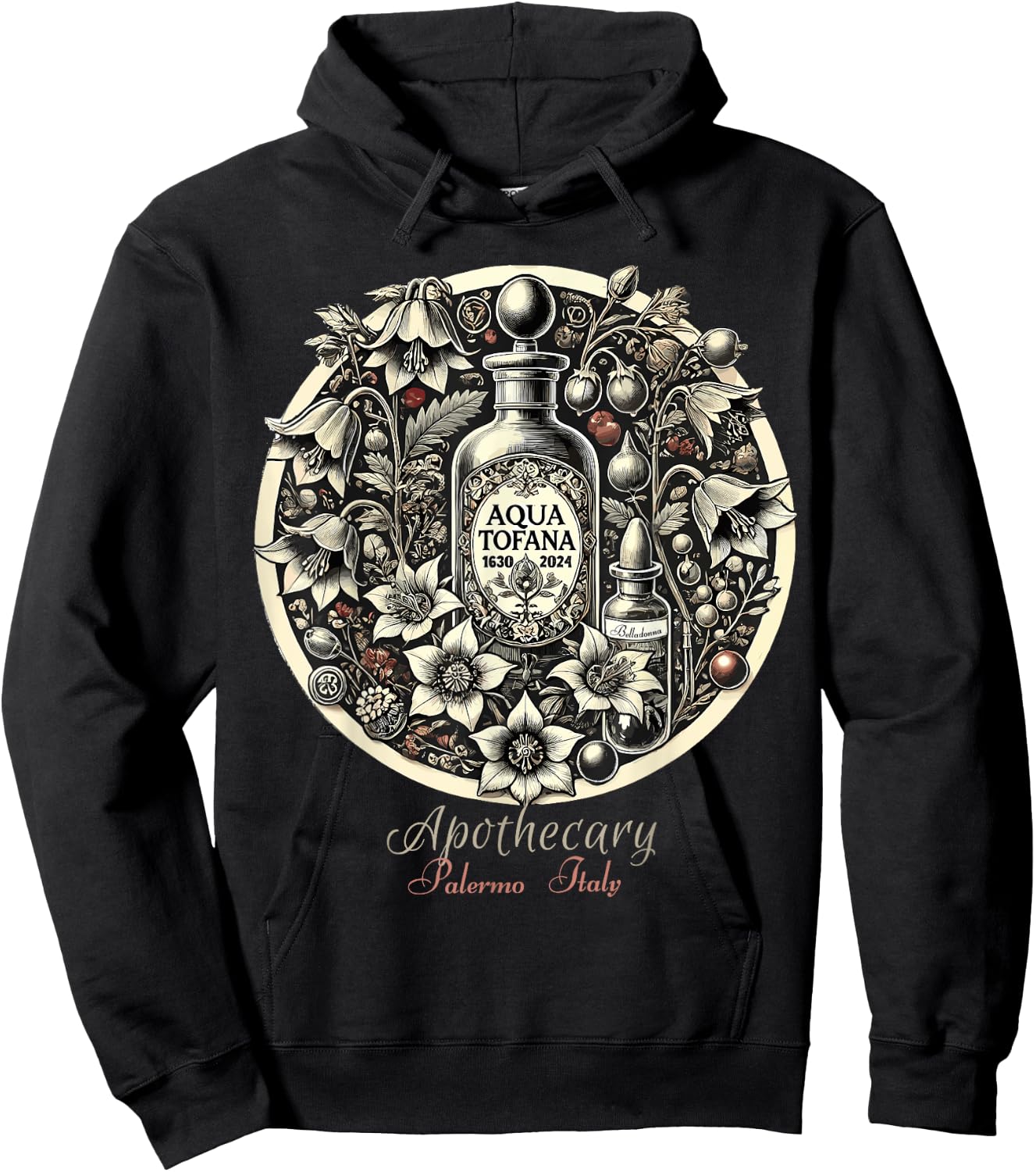 Aqua Tofana Costume Men Aqua Tofana Hoodie - Hoodie | Black