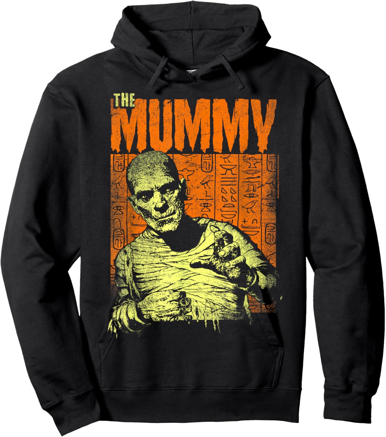 Universal Monsters The Mummy Poster Hoodie - Hoodie | Black