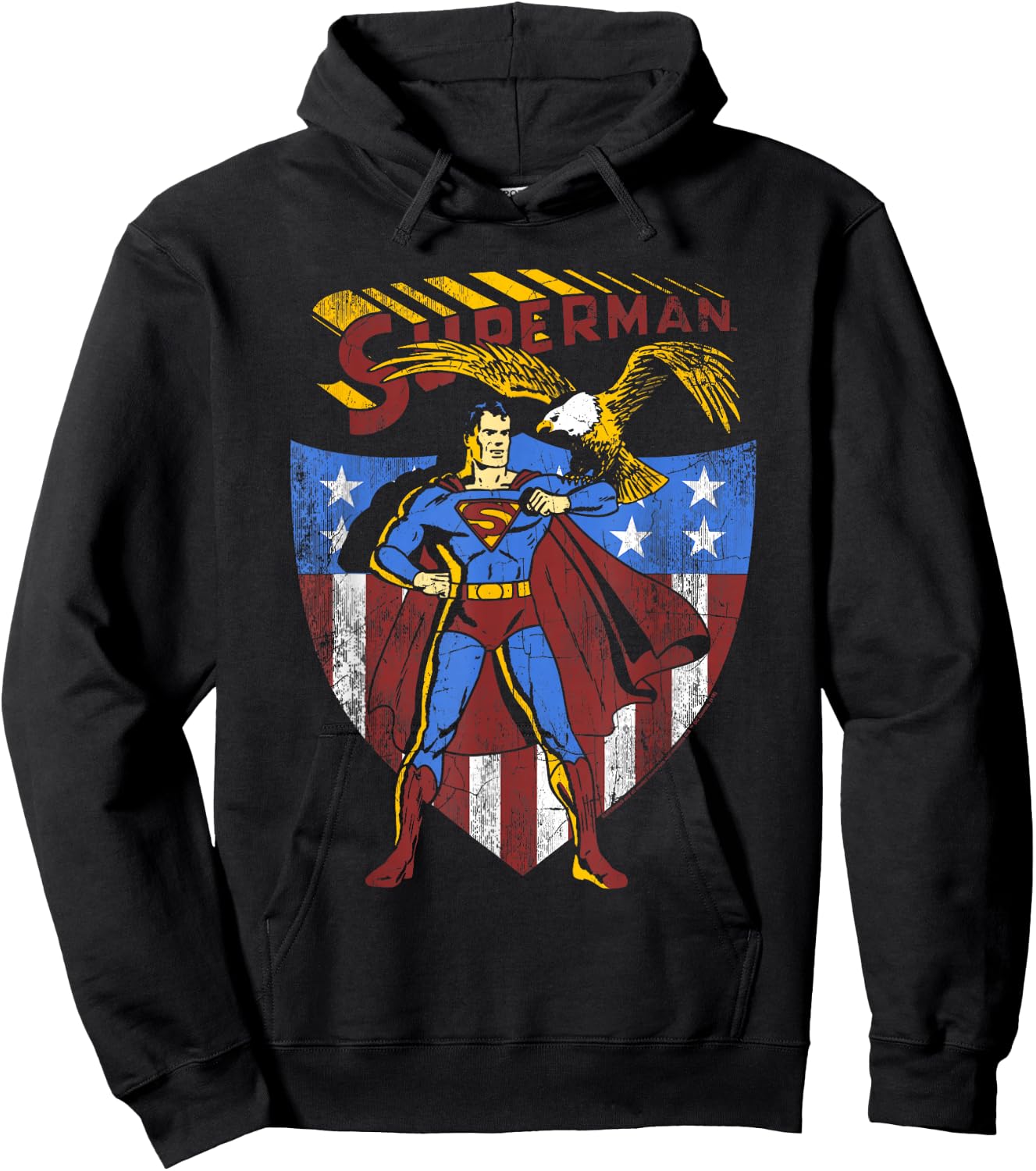 Superman All American Hoodie - Hoodie | Black