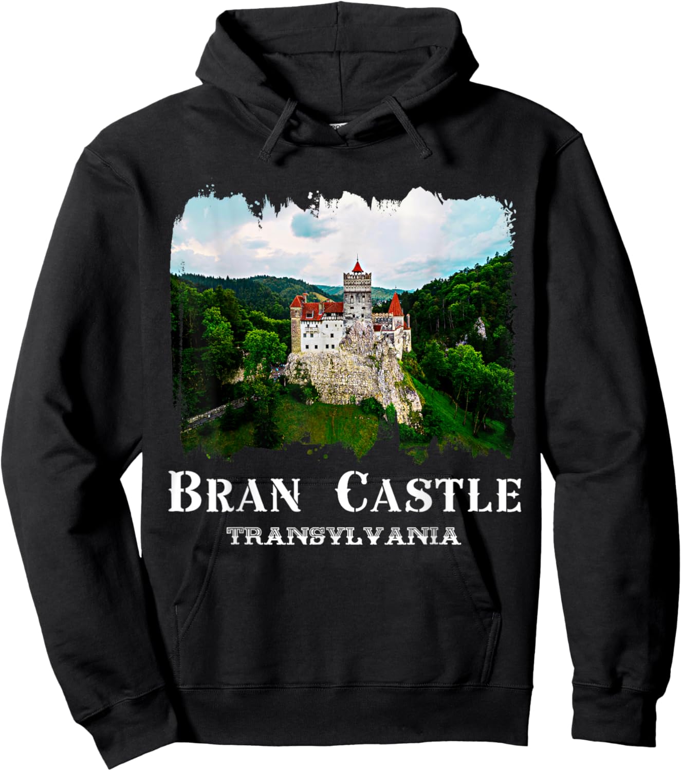 Bran Castle Romania Bran Castle Hoodie - Hoodie | Black