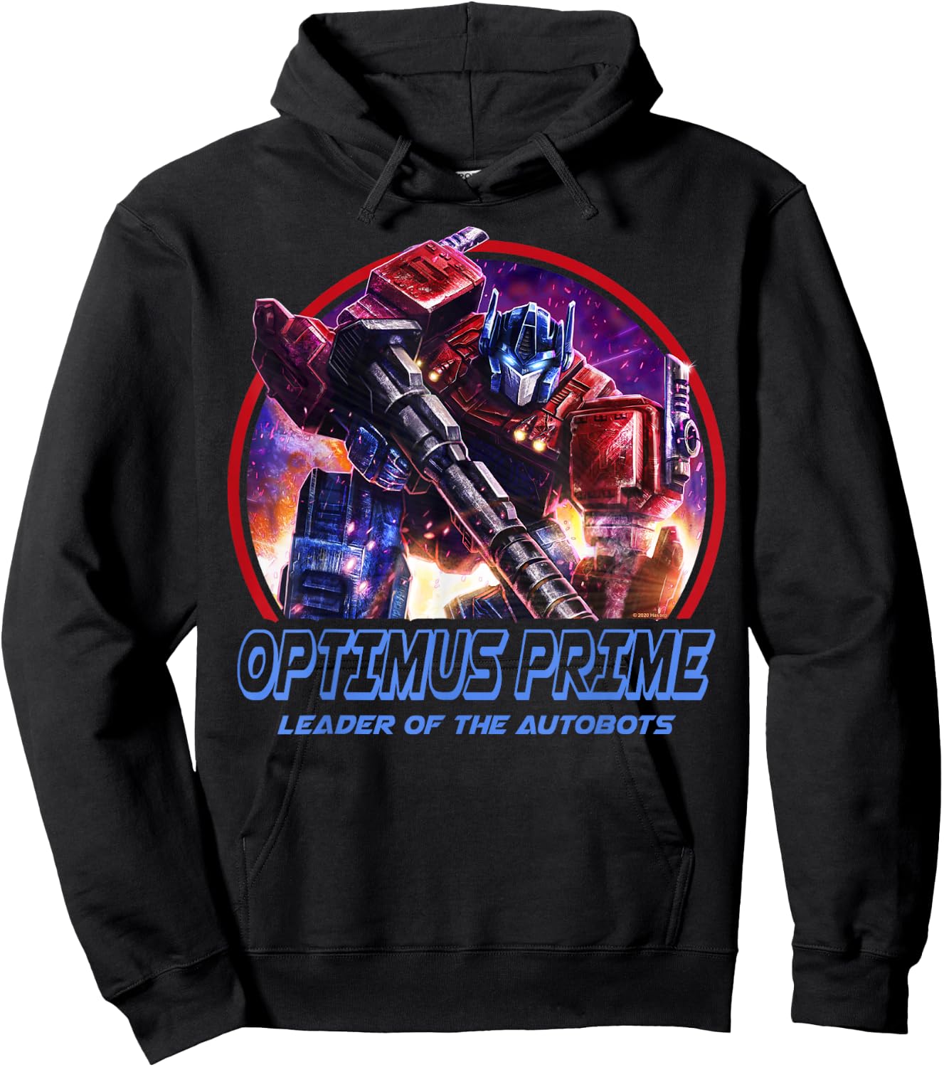 Scoban Transformers: War For Cybertron Adult Black Short Sleeve Classic Fit Cotton 100% - Small Hoodie - Hoodie | Black