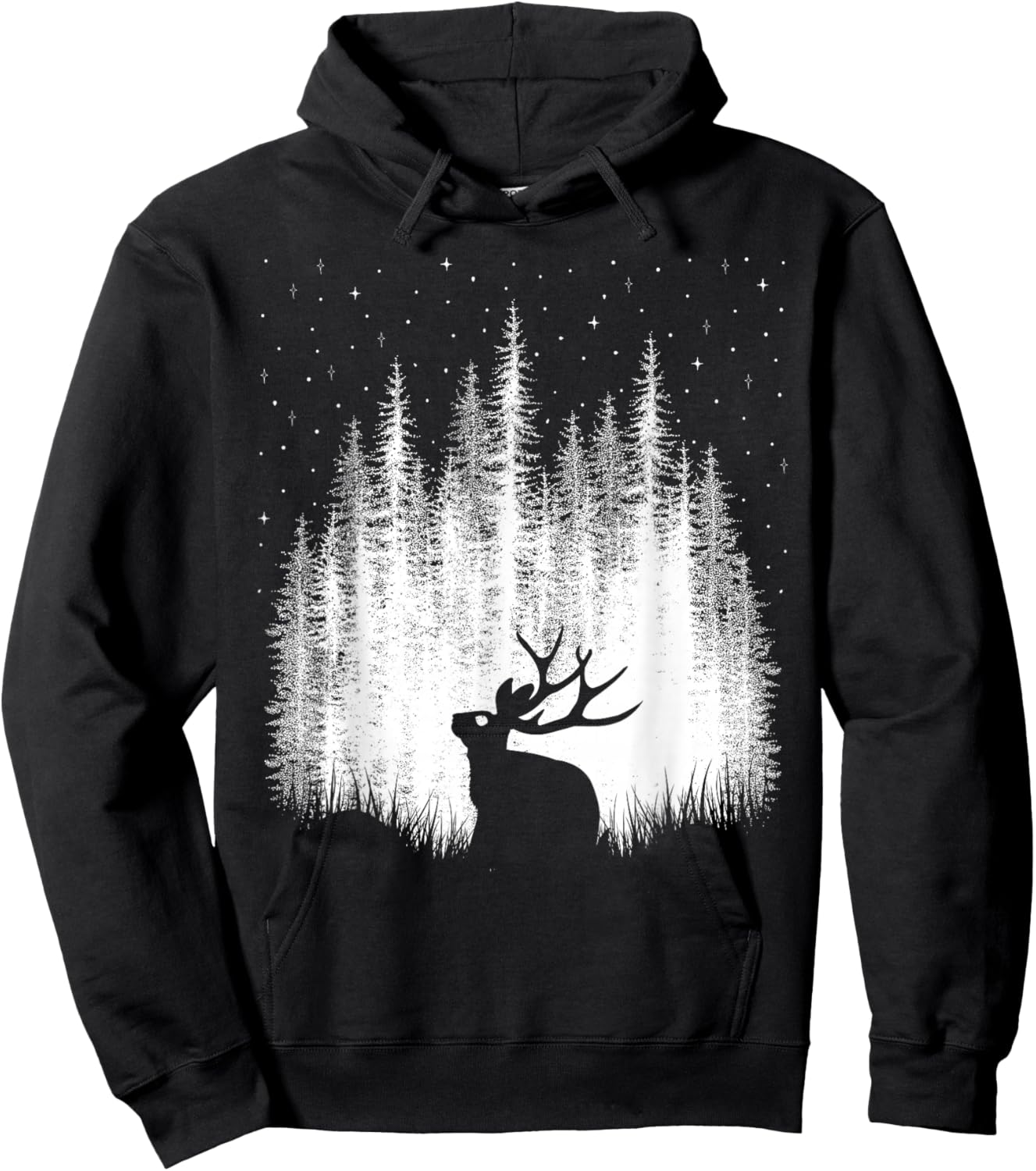 Jackalope Folklore Cryptid Women And Kids! Jackalope Hoodie - Hoodie | Black