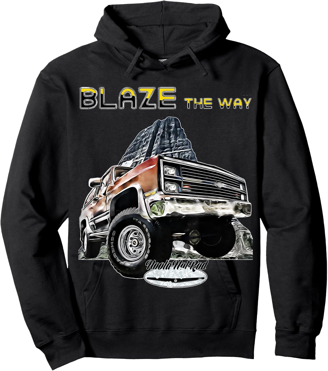 Blazer,Lifted Squarebody Truck,K5,Jimmy,Suburban,Silverado Hoodie - Hoodie | Black