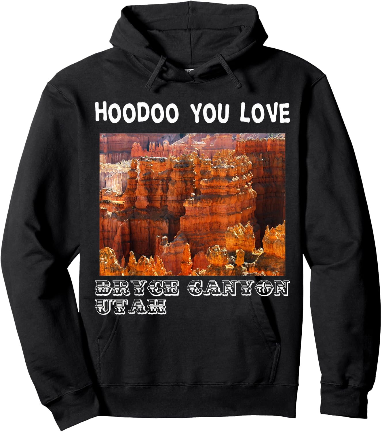 Hoodoo you love Hoodie - Hoodie | Black