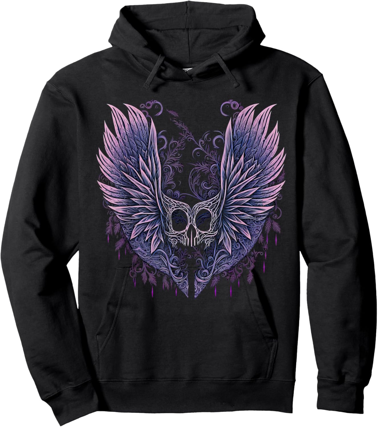 Goth Fairycore Aesthetic gothic fairy Aesthetic Hoodie - Hoodie | Black