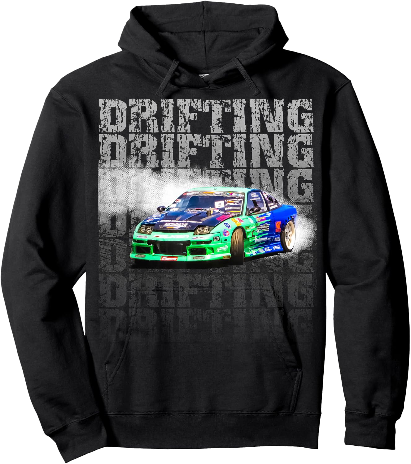Drifting Car Life Women's Black Drifting Hoodie - Hoodie | Black