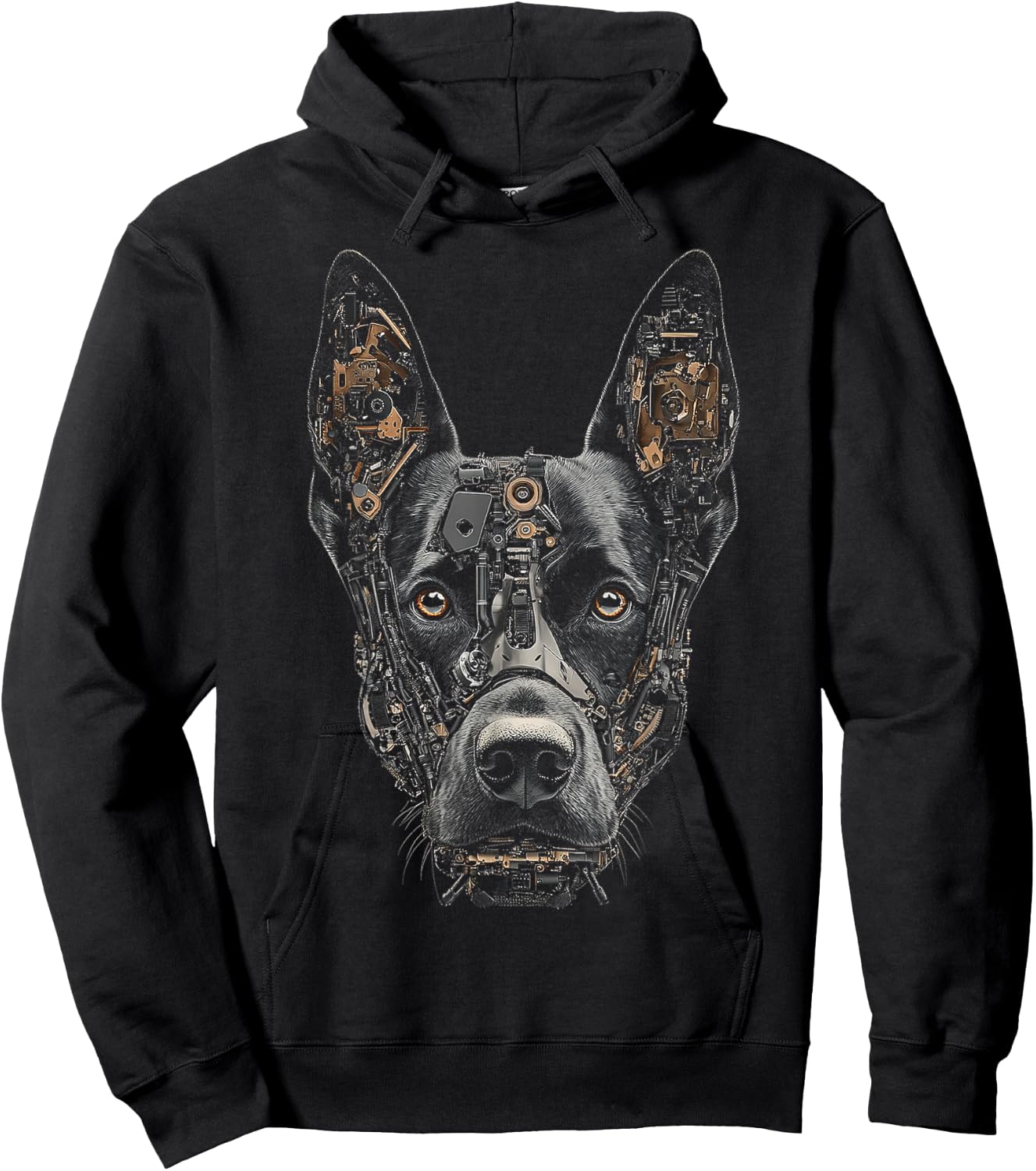 Belgian Malinois Dog Graphic Pet Art Belgian Malinois Women Kids Hoodie - Hoodie | Black