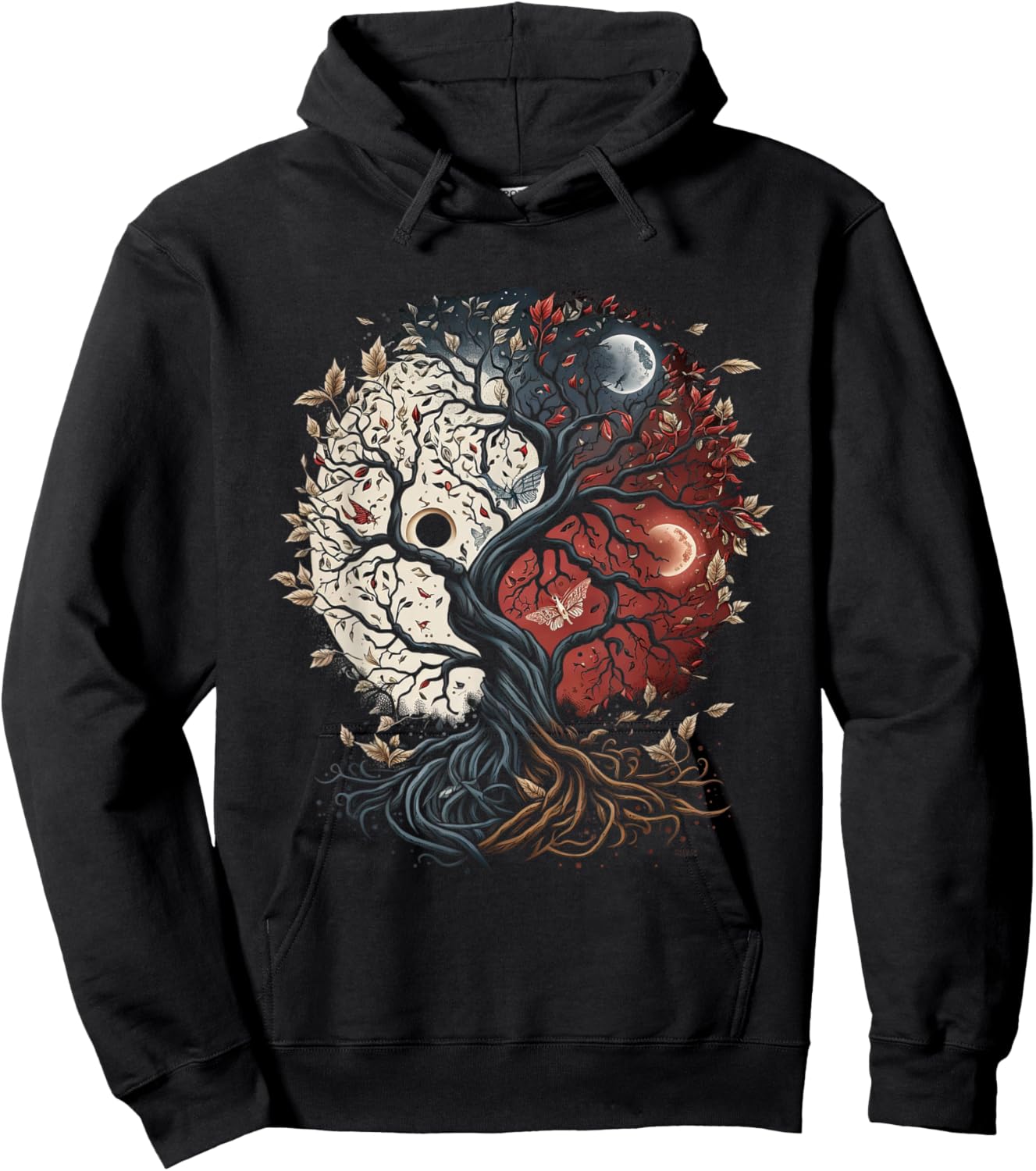 Tree of Life Viking Midgard Thor Walhalla Hoodie - Hoodie | Black