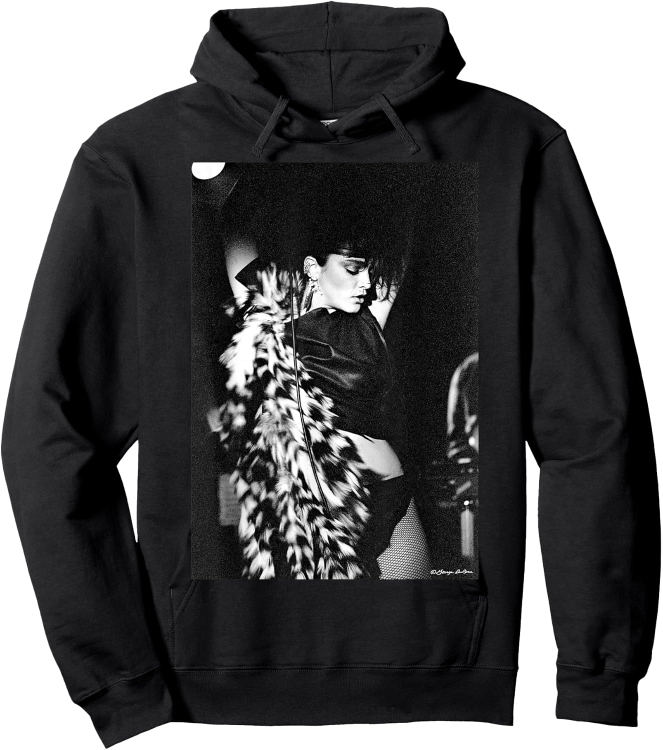 Madonna Early Live NY Gig Photo By George DuBose Hoodie - Hoodie | Black