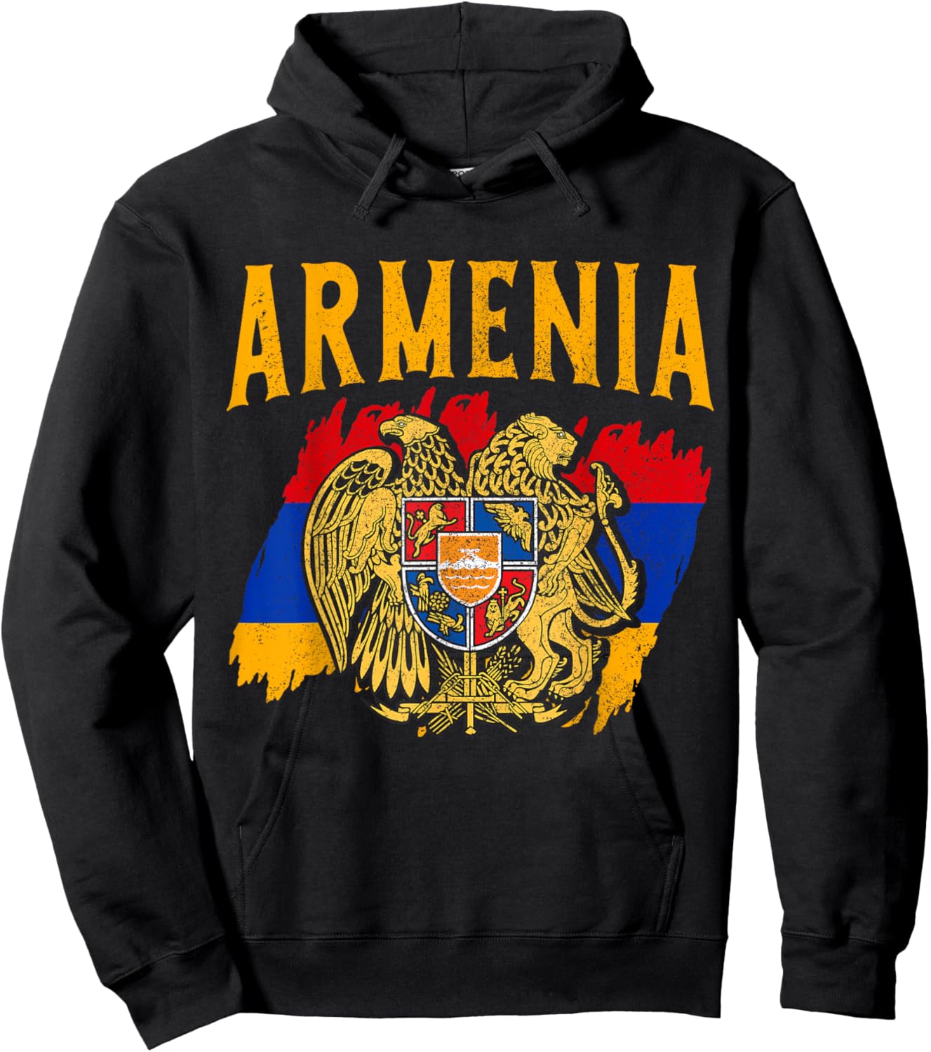 Armenia Pride Armenian Flag Roots Heritage Hoodie - Hoodie | Black