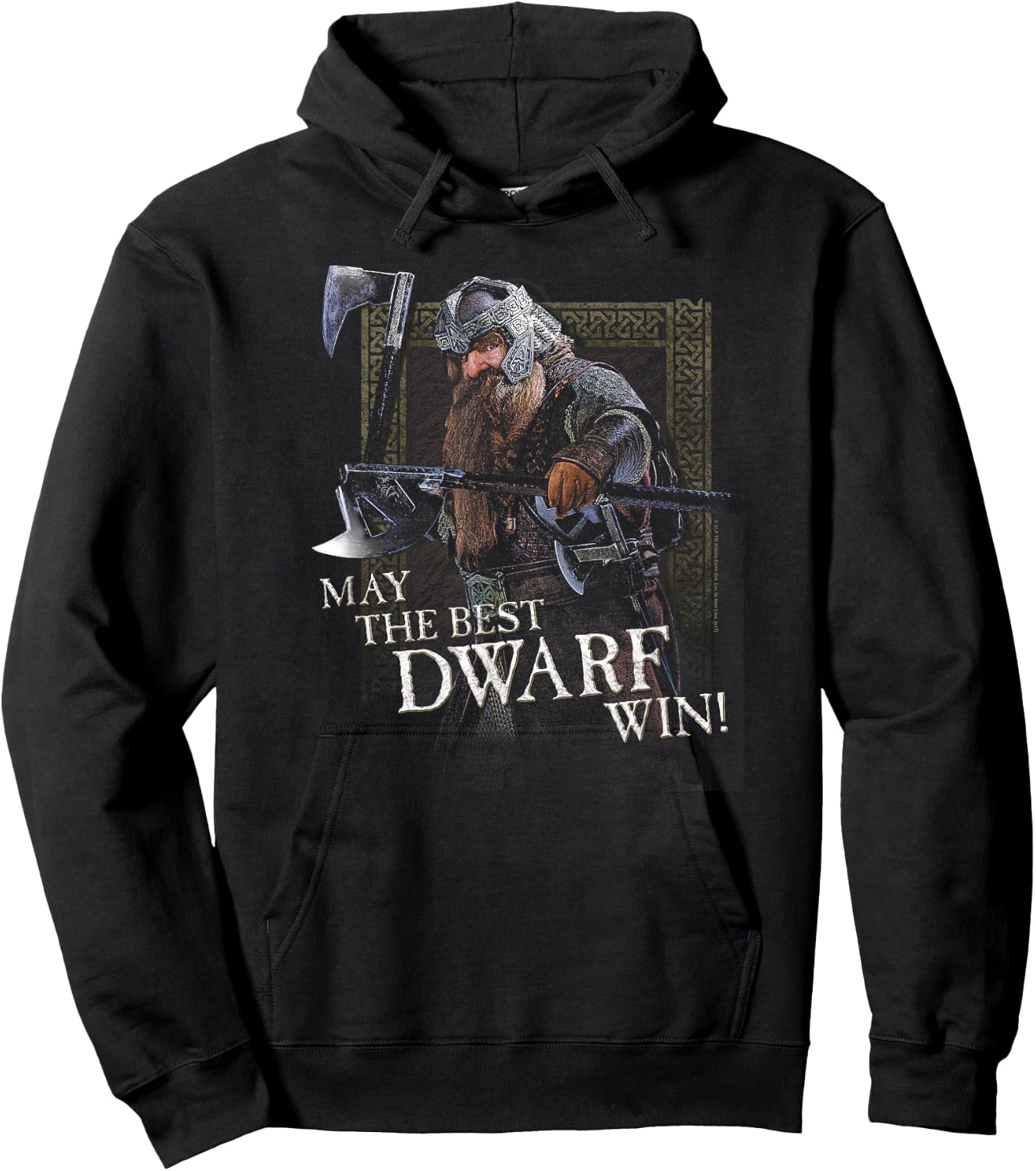 Lord of The Rings Gimli The Best Dwarf Hoodie - Hoodie | Black