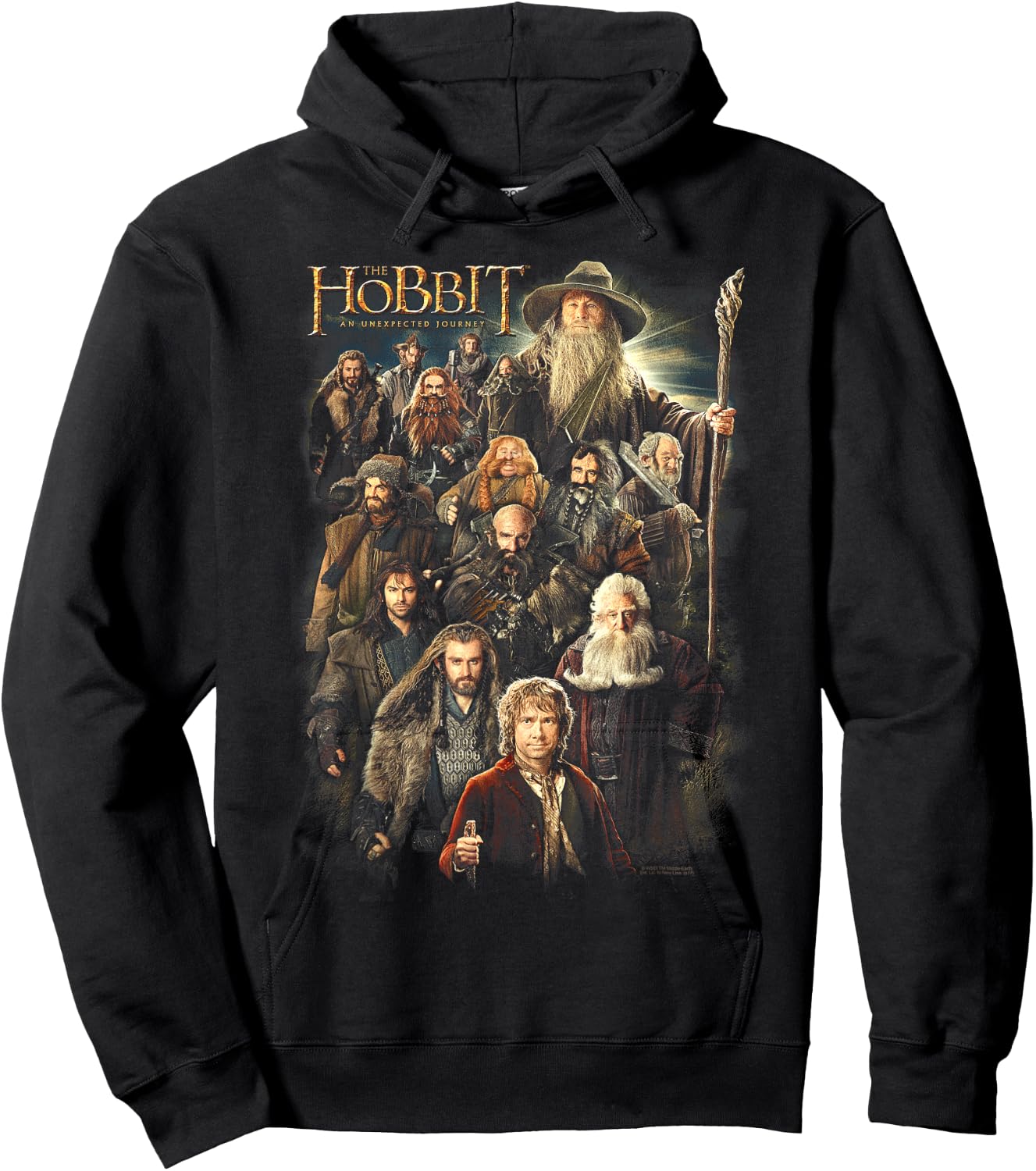 Hobbit Somber Company Hoodie - Hoodie | Black