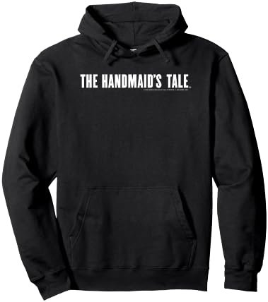 The Handmaid's Tale White Logo Hoodie - Hoodie | Black