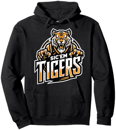 Trinity Love Clothing Co. Broken Arrow Sic'em Tigers Hoodie - Hoodie | Black