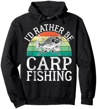 I’d Rather Be Carp Fishing Hoodie - Hoodie | Black