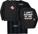 Ghostbusters Front and Back I Ain't Afraid Distressed Movie T-Shirt - T-Shirt | Black