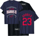 Michael Harris II Atlanta Name & Number (Front & Back) T-Shirt - T-Shirt | Black