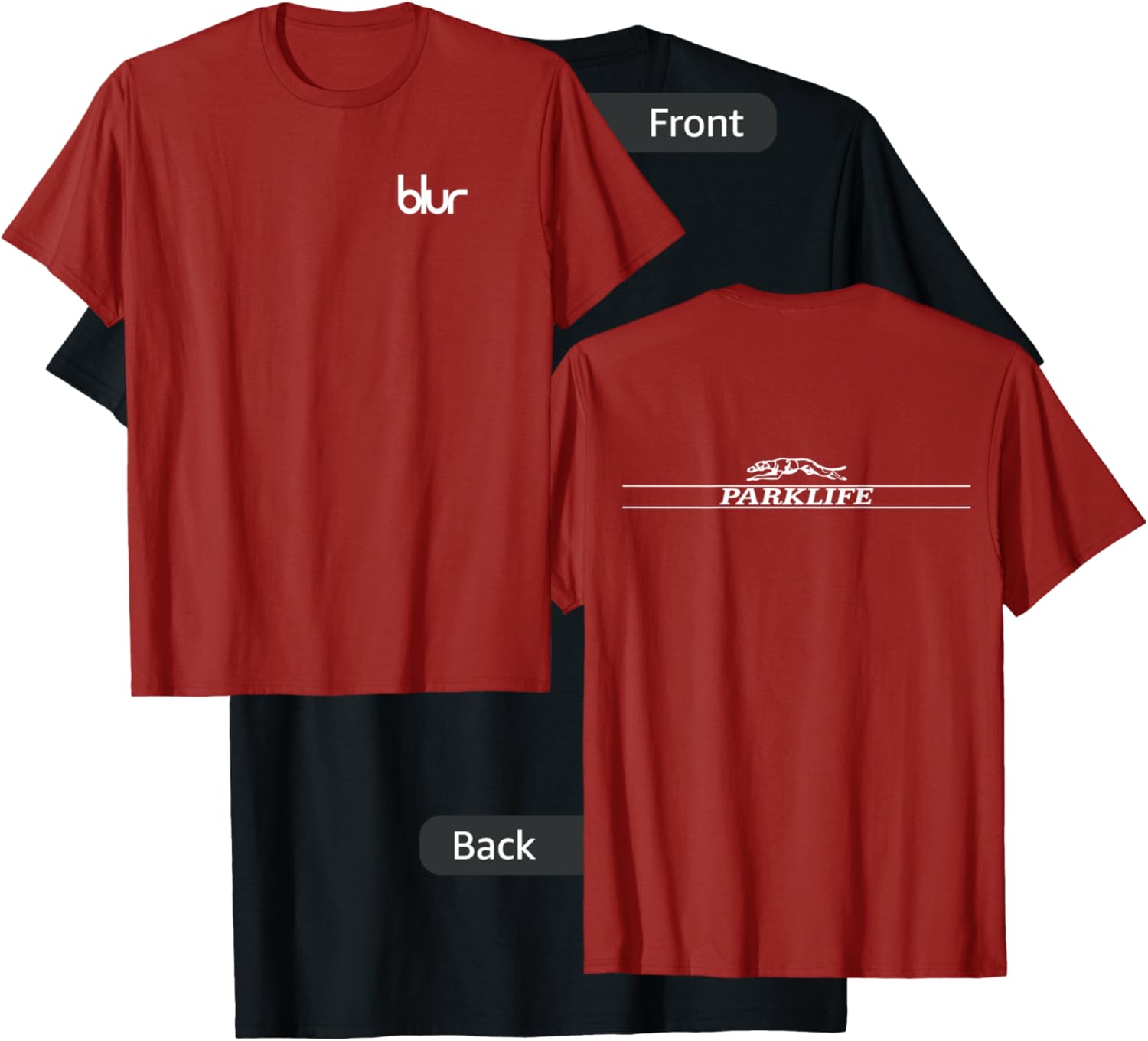 Blur Max Parklife T-Shirt - T-Shirt | Black