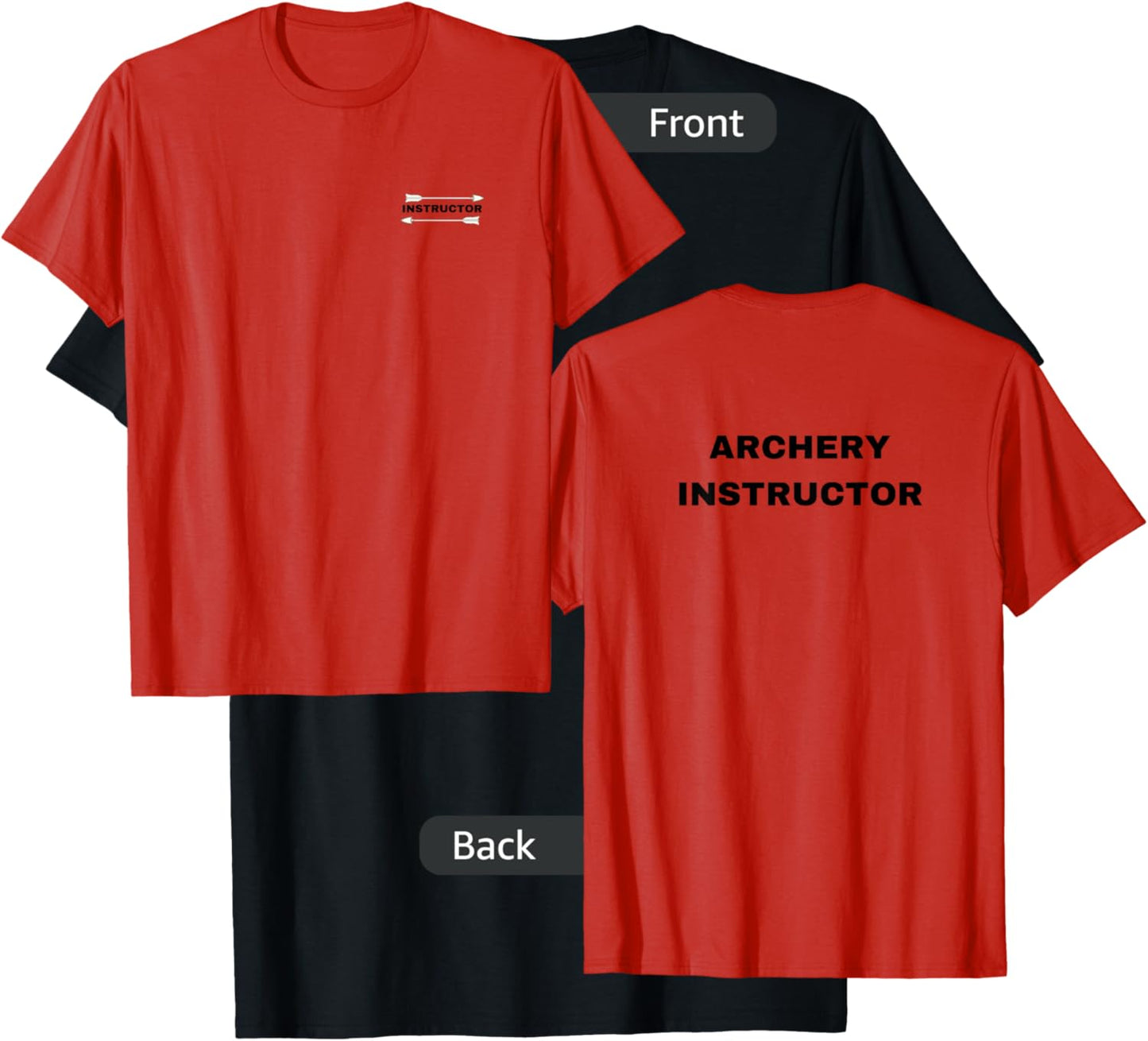 Archery Instructor T-Shirt - T-Shirt | Black