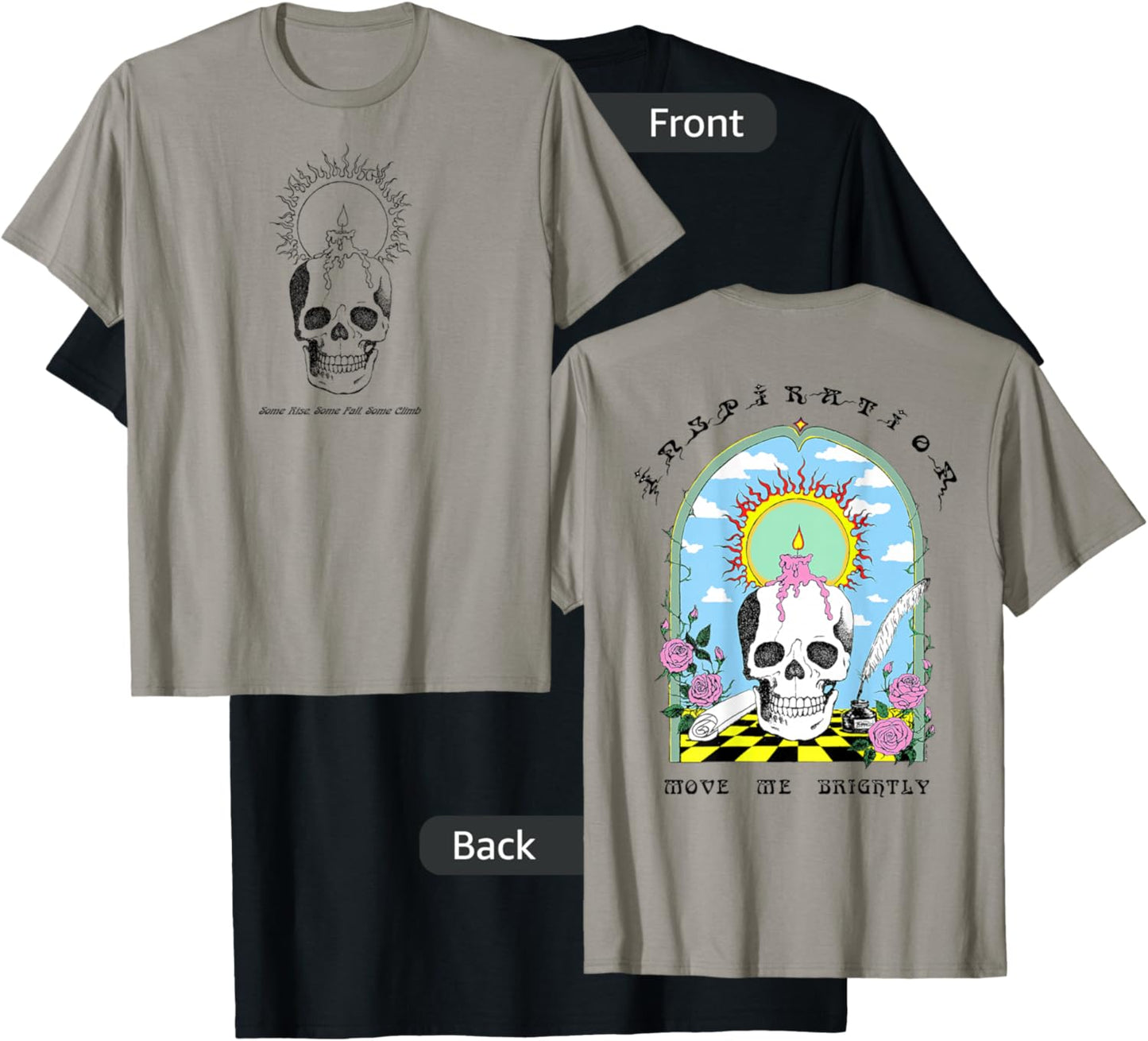 Grateful Dead Ice Nine Lyrics Move Me Brightly T-Shirt - T-Shirt | Black