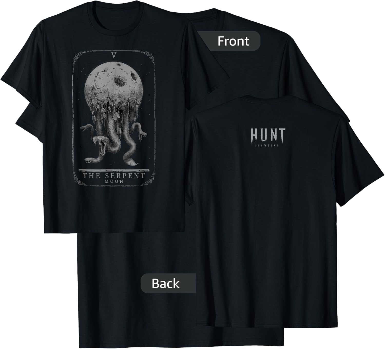Hunt: Showdown The Serpent Moon T-Shirt - T-Shirt | Black