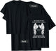 My Dad Is My Guardian Angel Wings T-Shirt - T-Shirt | Black