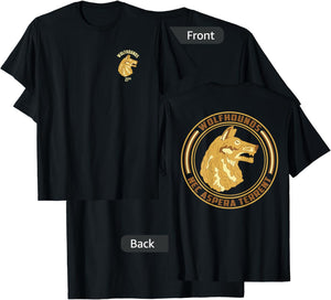 Wolfhounds 27th Infantry Regiment Ranger Infantrist T-Shirt - T-Shirt | Black
