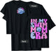 In My Swim Mom Era Swim Team Mom Swimmer Mom (Pocket & Back) T-Shirt - T-Shirt | Black