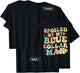 Spoiled By My Blue Collar Man Funny Blue Collar Wife Groovy T-Shirt - T-Shirt | Black