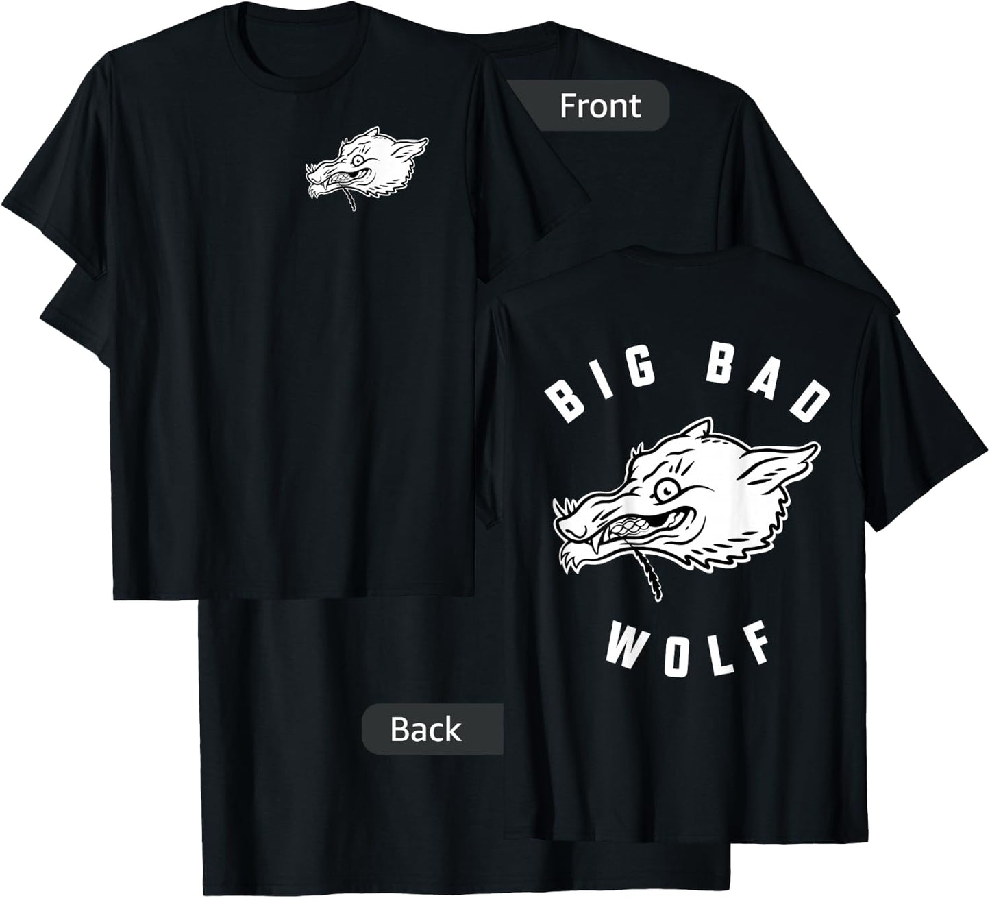 Bad Wolf T-Shirt - T-Shirt | Black
