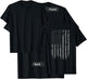 Vintage Distressed American Flag T-Shirt - T-Shirt | Black
