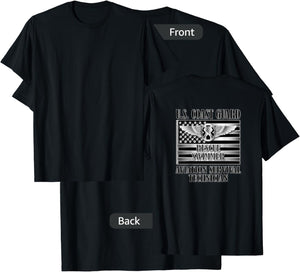 Coast Guard Rescue Swimmer (Back Design) T-Shirt - T-Shirt | Black
