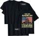 I Am An American I Have The Right To Bear Arms (on back) T-Shirt - T-Shirt | Black