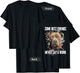 Pitbull Some Best Friends Never Say A Word (on back) T-Shirt - T-Shirt | Black