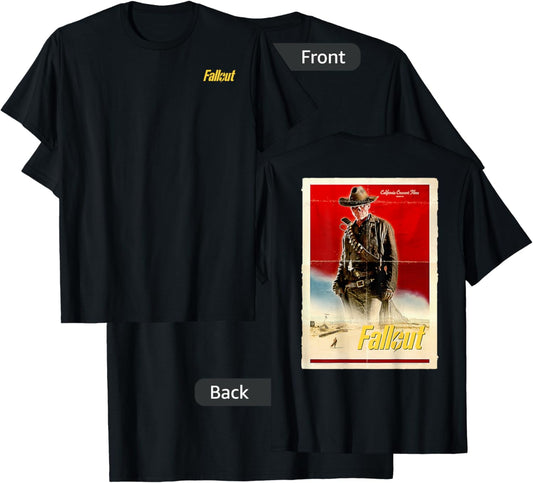 Fallout - The Ghoul Retro Western T-Shirt - T-Shirt | Black