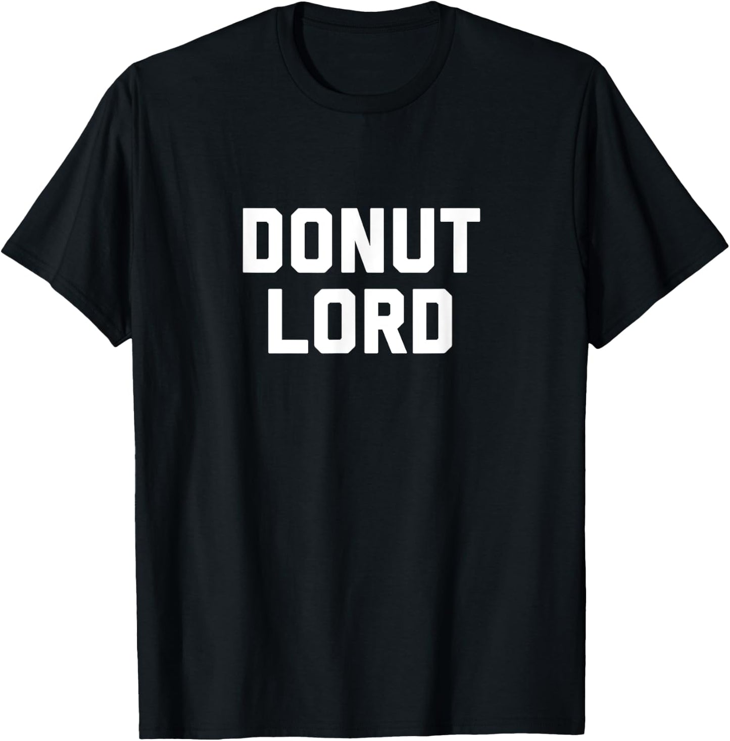 Donut Lord T-Shirt - T-Shirt | Black