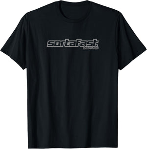 Sortafast Industries grey logo T-Shirt - T-Shirt | Black