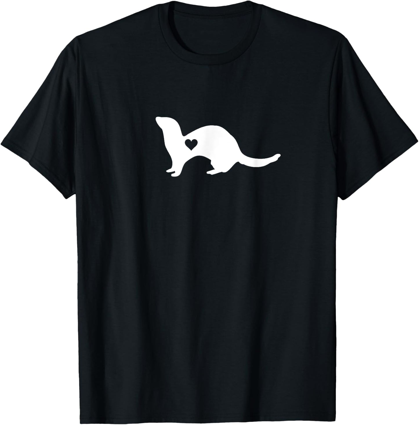 Ferret Lover Gift Ferret Pet Owner T-Shirt - T-Shirt | Black
