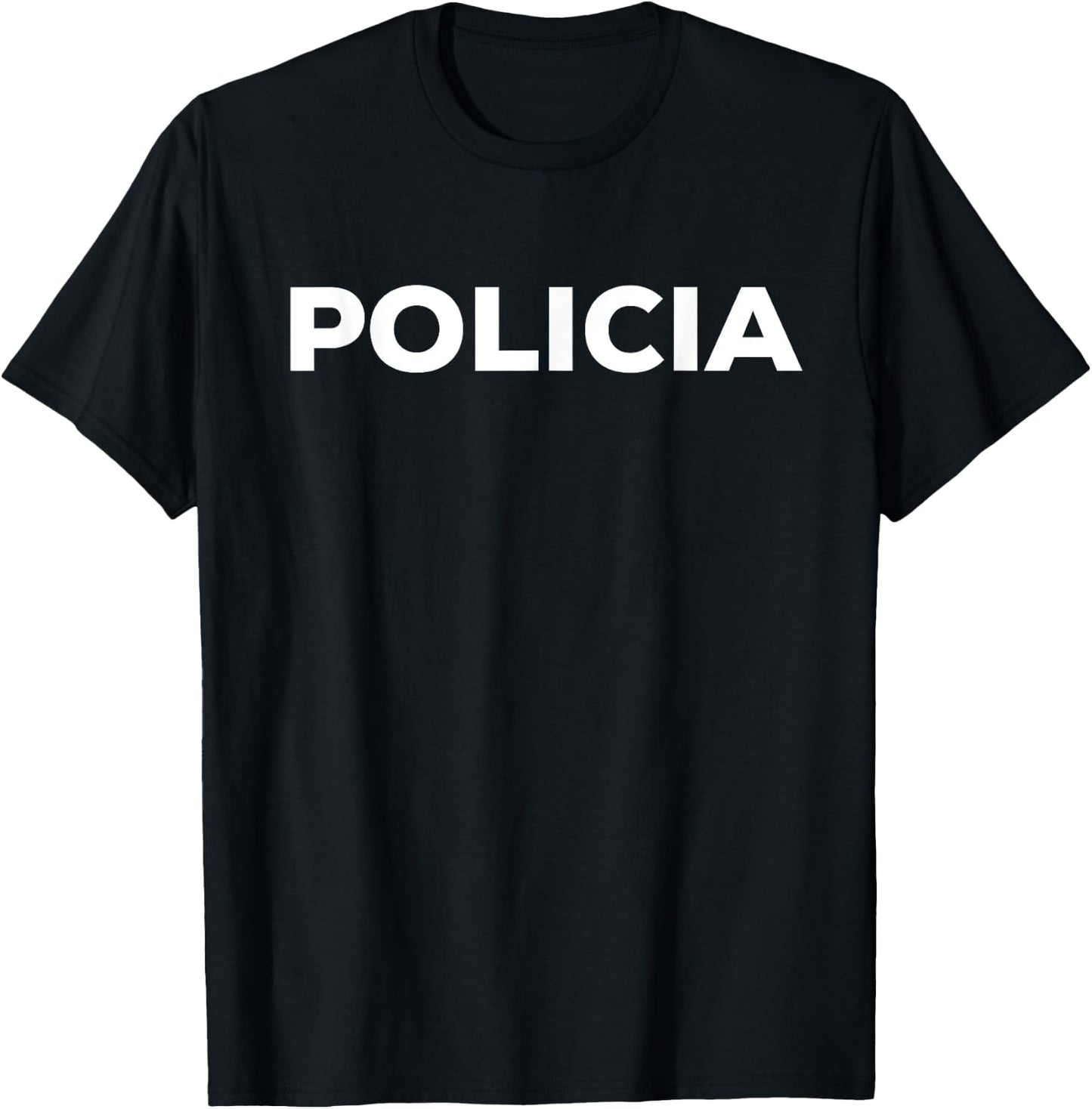 Policia - Printed on both side T-Shirt - T-Shirt | Black