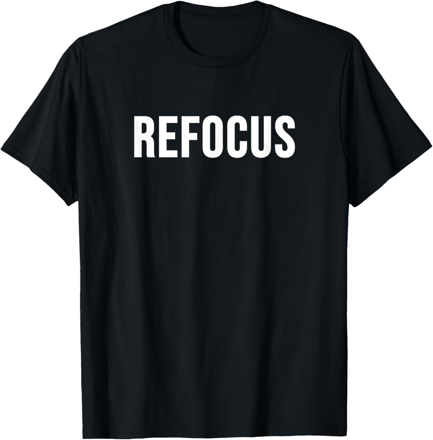Refocus T-Shirt - T-Shirt | Black