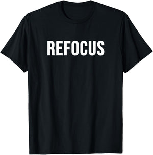 Refocus T-Shirt - T-Shirt | Black