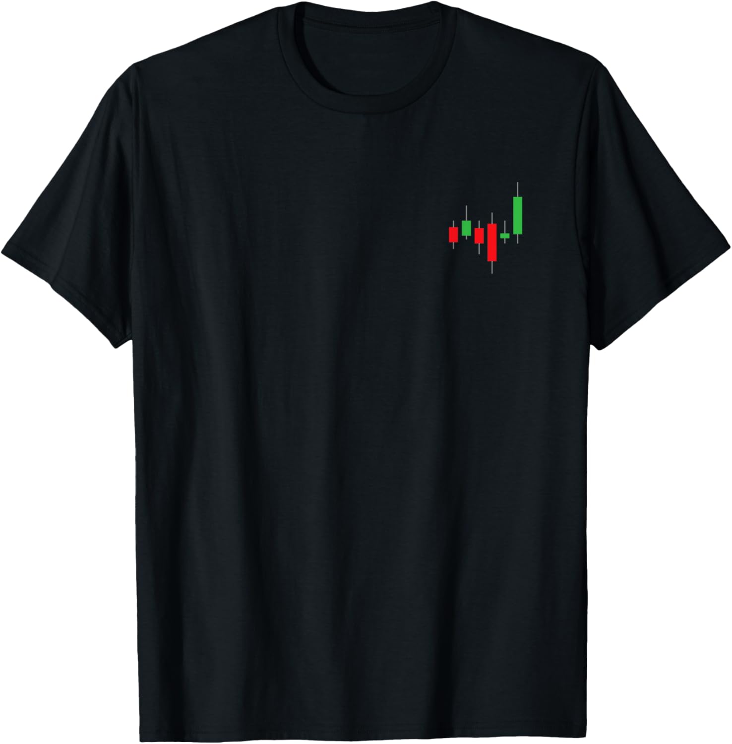 Cute Stock Market Art Women Stock Trader Day Trading T-Shirt - T-Shirt | Black