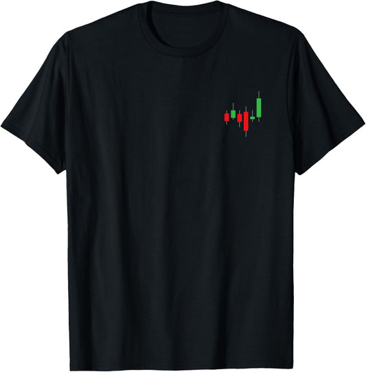 Cute Stock Market Art Women Stock Trader Day Trading T-Shirt - T-Shirt | Black