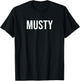 Musty T-Shirt - T-Shirt | Black