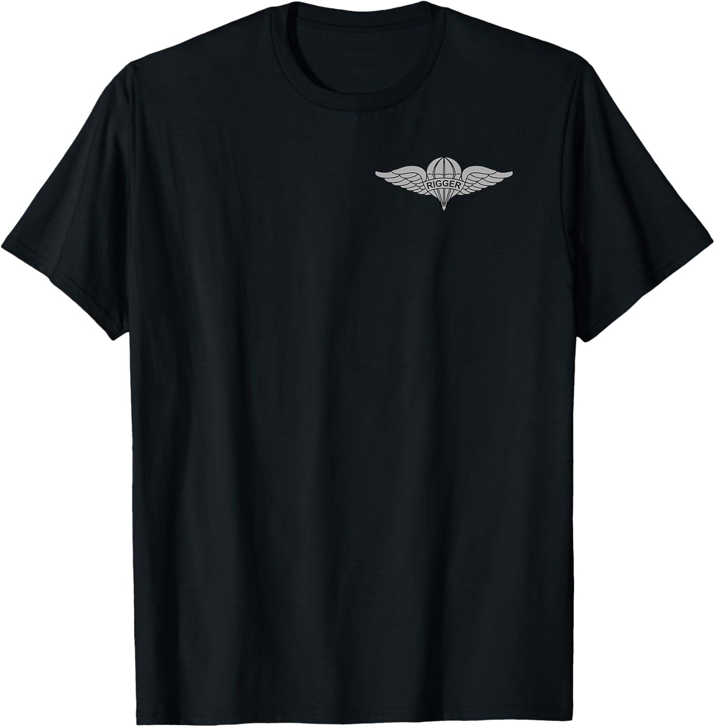 Parachute Rigger Badge - US Army T-Shirt - T-Shirt | Black