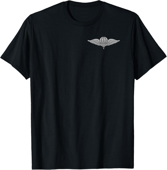 Parachute Rigger Badge - US Army T-Shirt - T-Shirt | Black